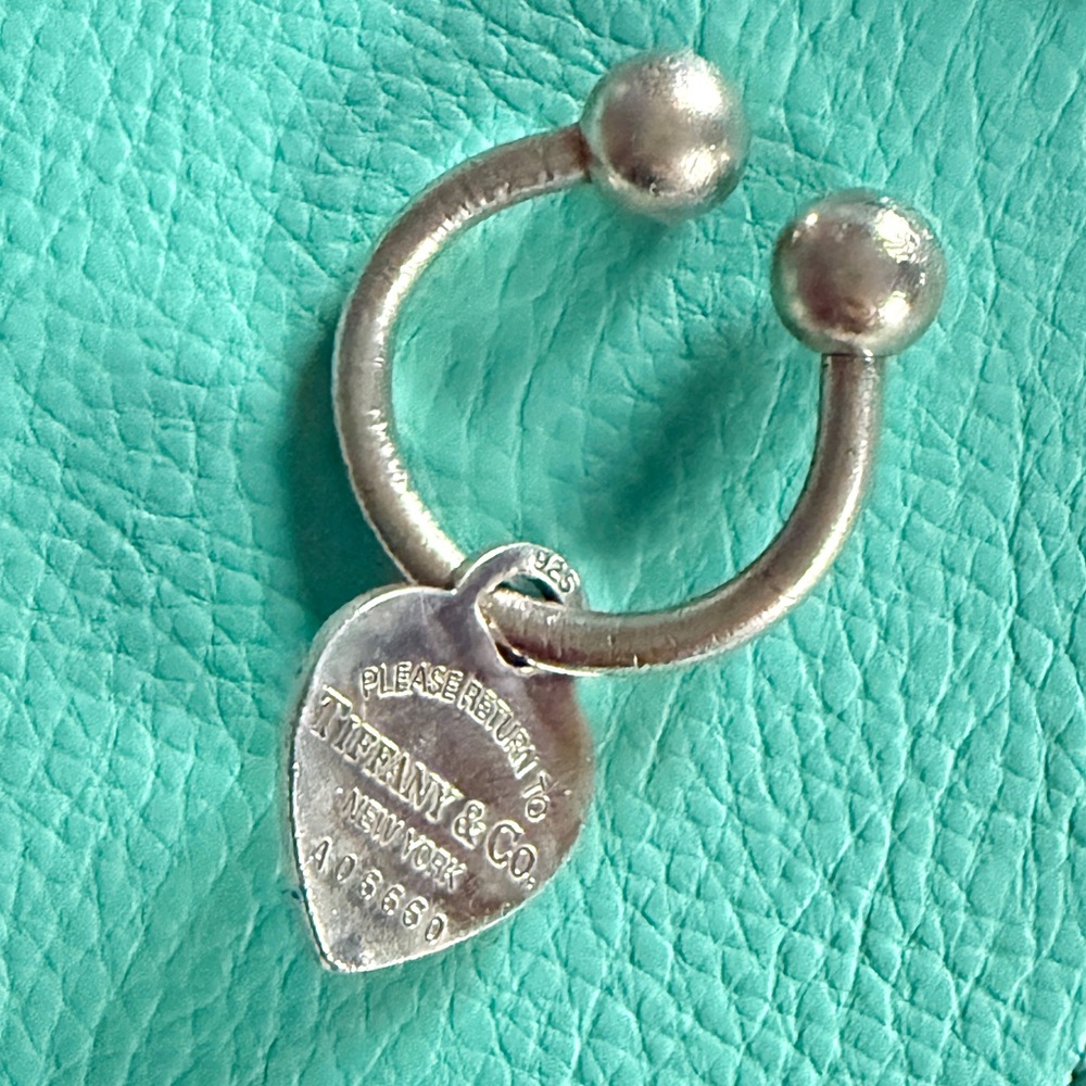 Tiffany & Co. “Please return to Tiffany…” Silver Key Ring